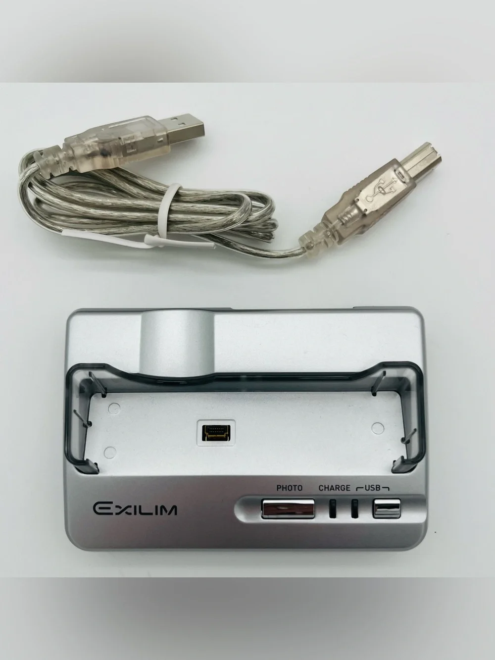 Casio USB Cradle CA-27 Digital Camera Charging Dock with Adaptor New, No Box